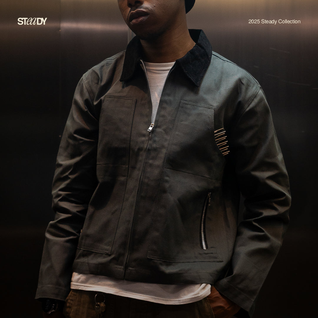 Voight Carpenter Jacket - Dark Grey