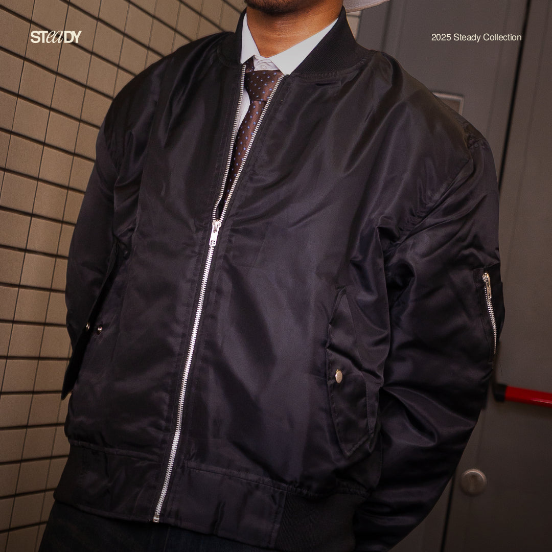 Richard Bomber Jacket MA-1 - Black