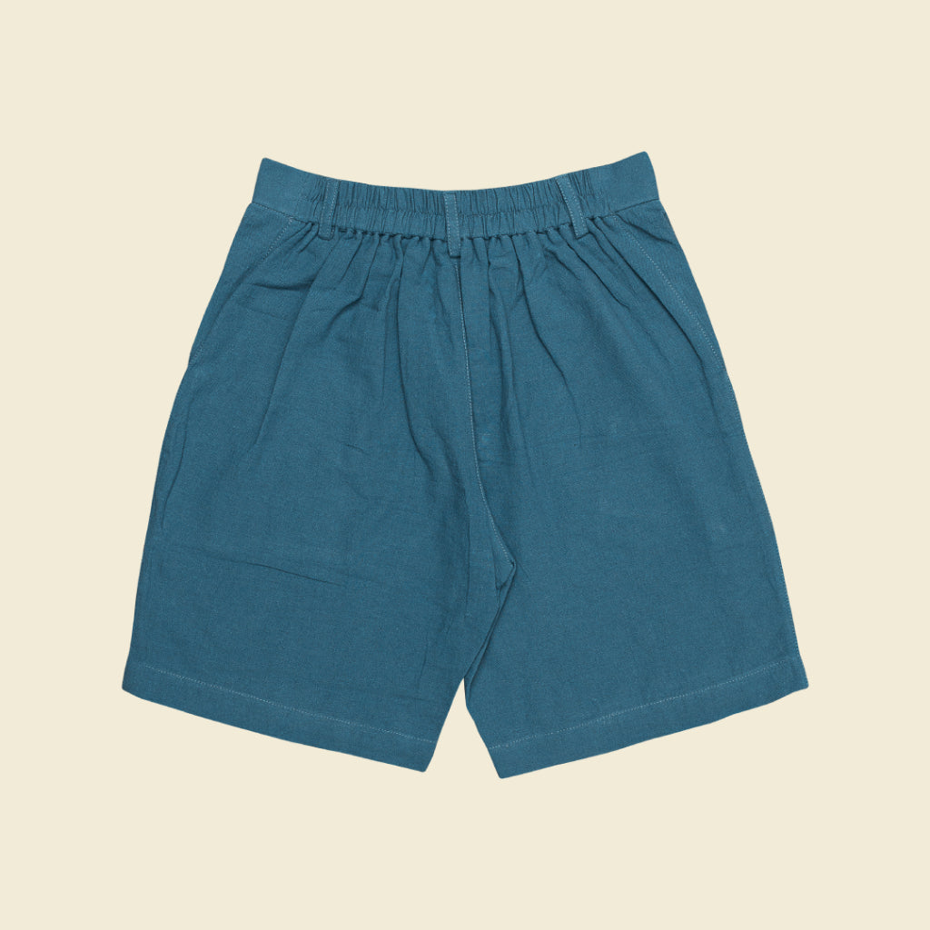 Linen Short - Navy