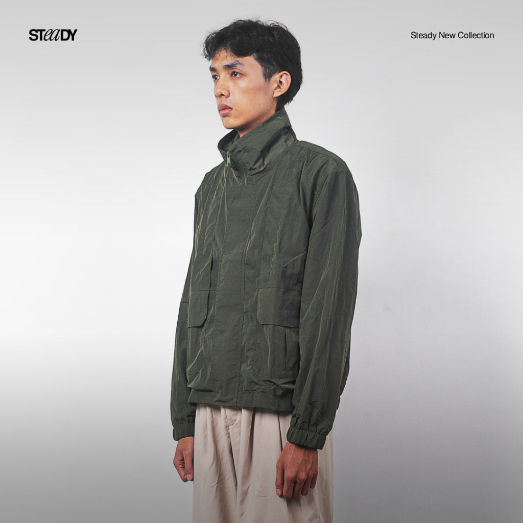 Jack Windbreaker Jacket - Army