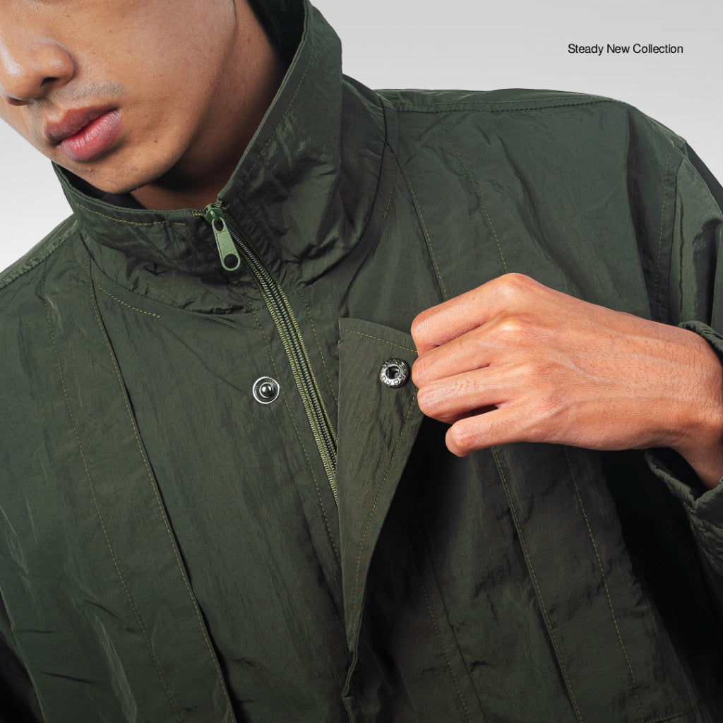 Jack Windbreaker Jacket - Army