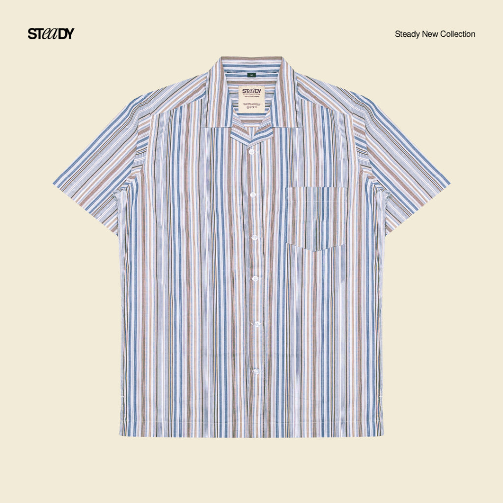 Weber Stripes Bowling Shirt