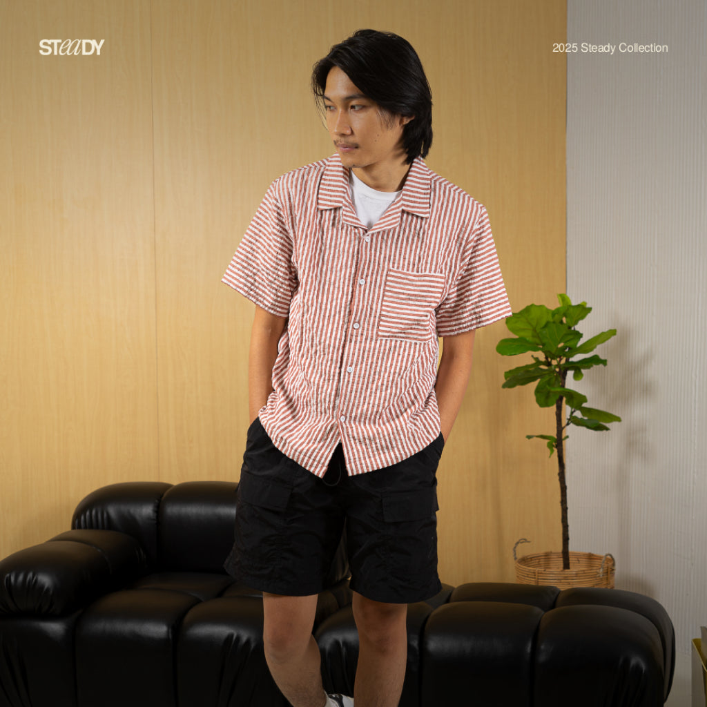 Vacation Crinkle Shirt - Read