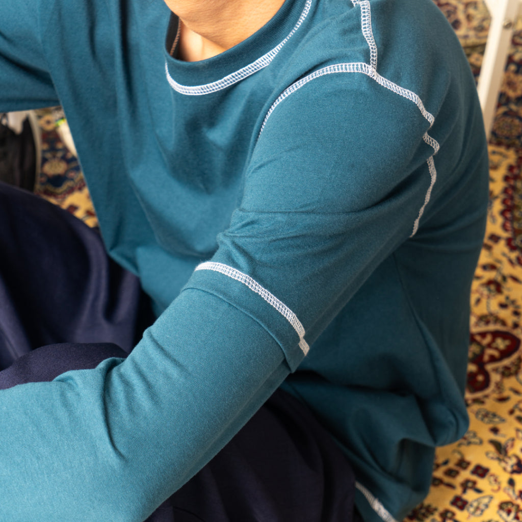 Kurt Double Layer T-Shirt 2.0 - Atlantic Sea