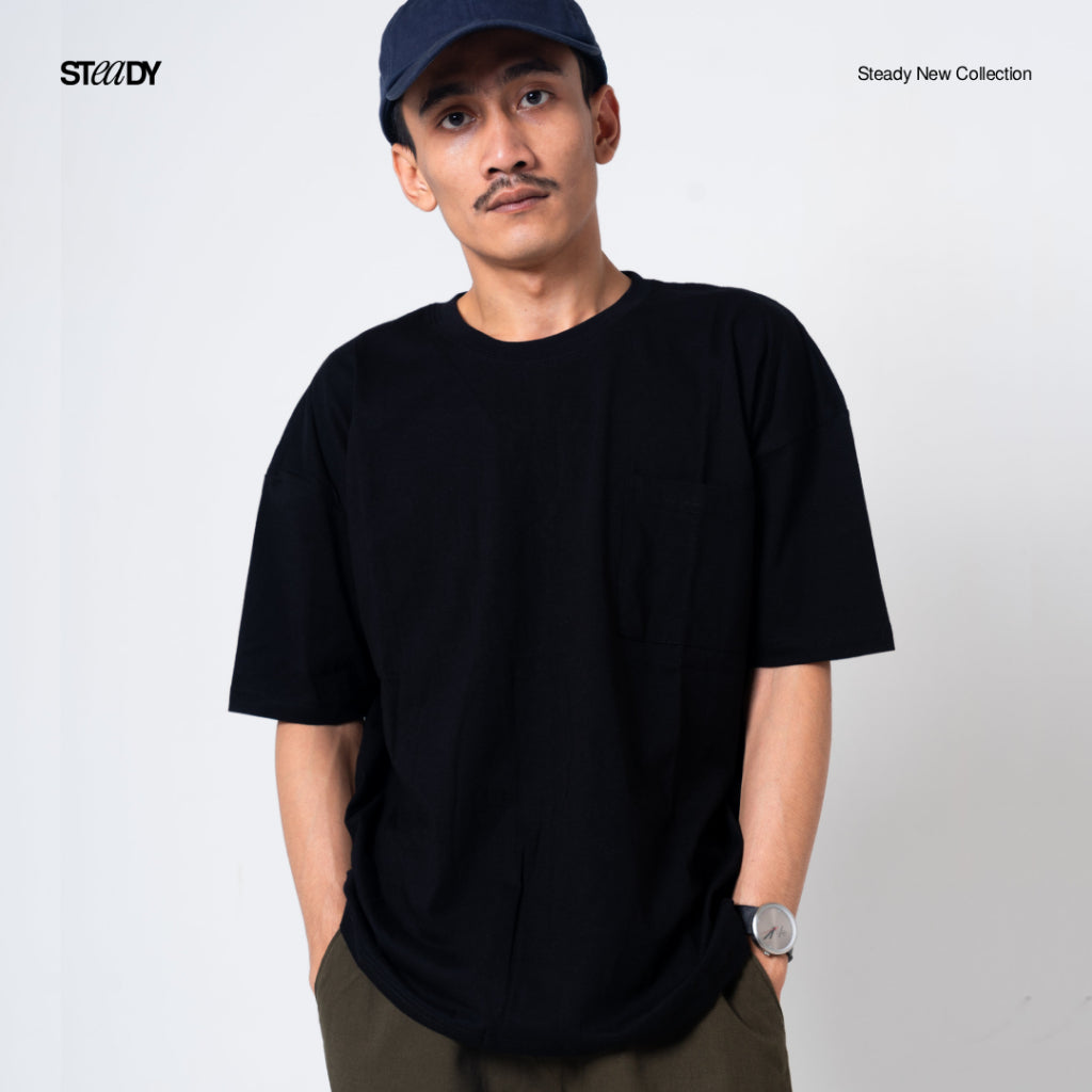Chandler Oversized T-Shirt - Black
