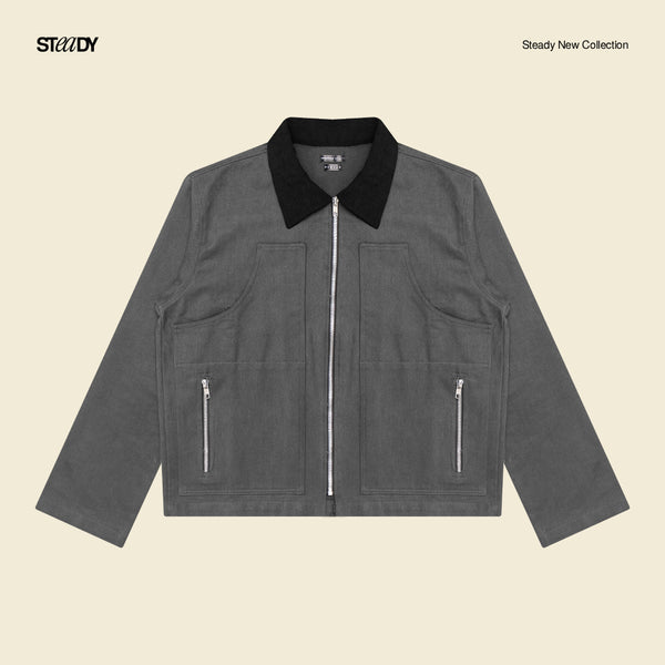 Voight Carpenter Jacket - Dark Grey