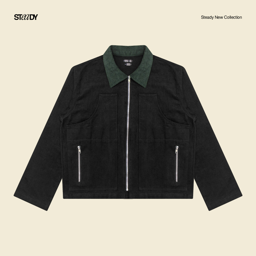 Voight Carpenter Jacket - Black