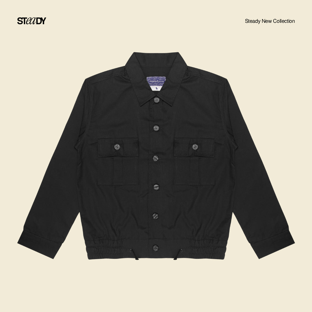 Norm Shirt Jacket - Black