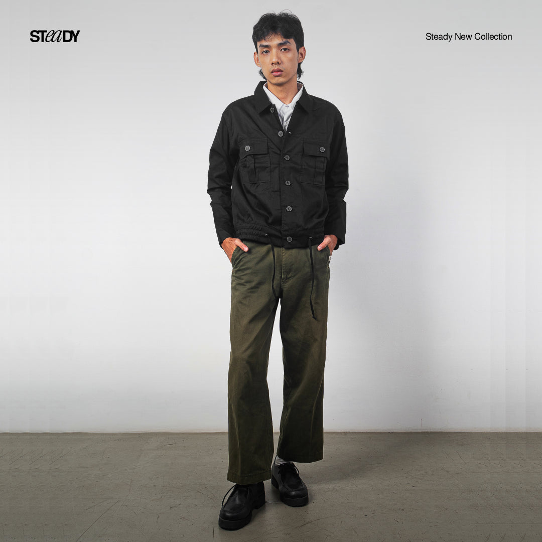 Norm Shirt Jacket - Black