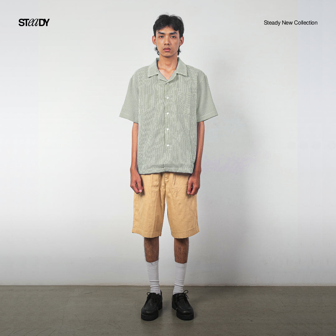 Vacation Crinkle Shirt - Sage