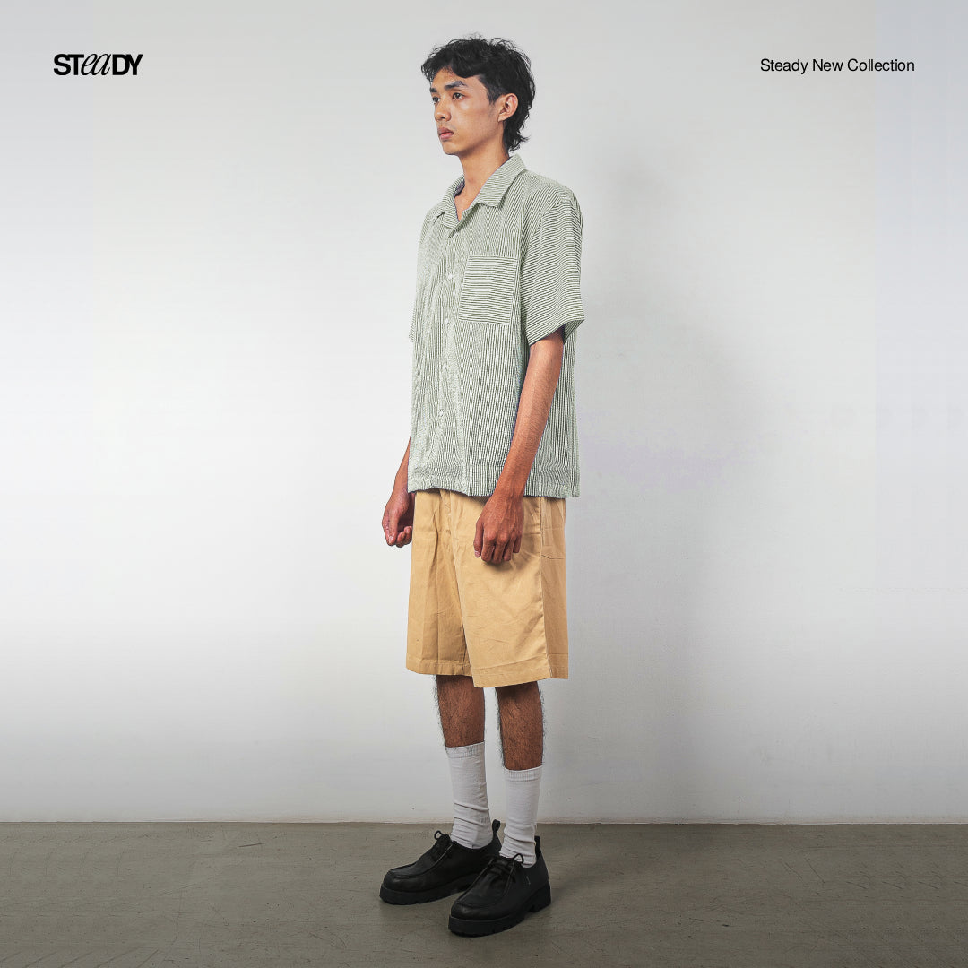 Vacation Crinkle Shirt - Sage