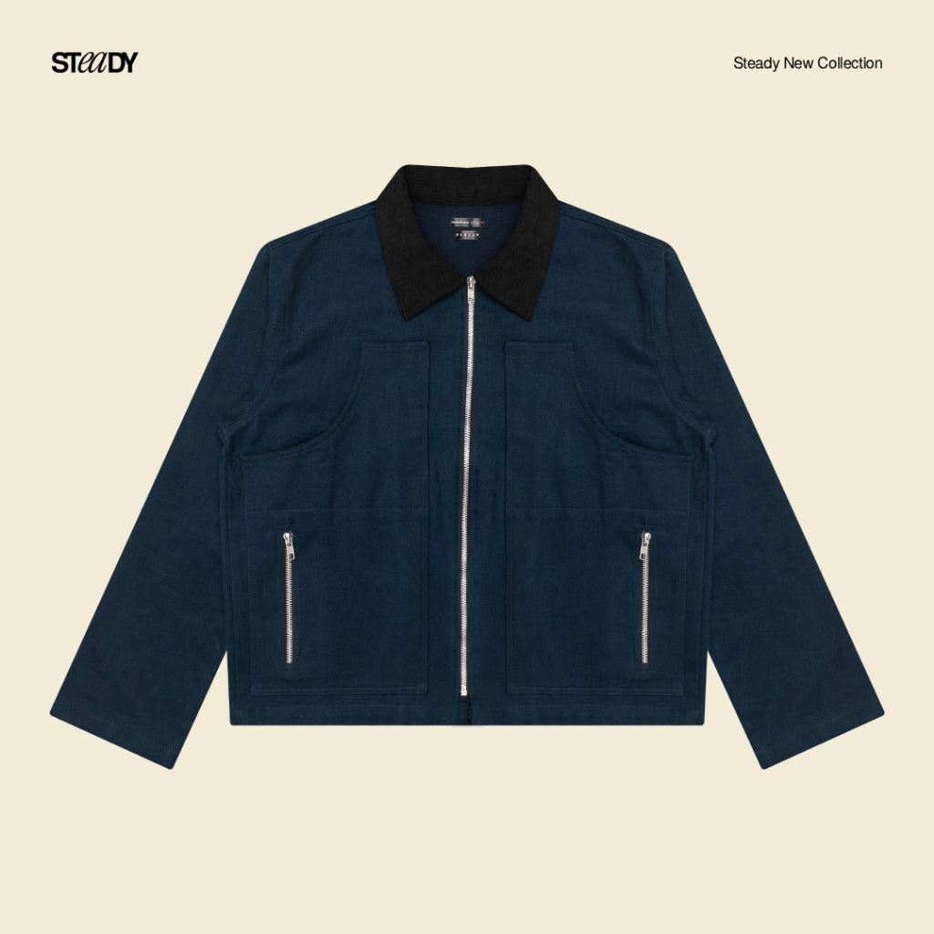 Voight Carpenter Jacket - Navy