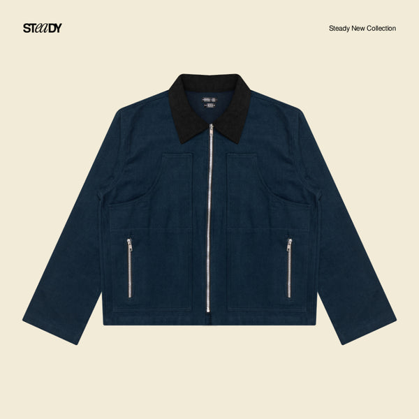 Voight Carpenter Jacket - Navy