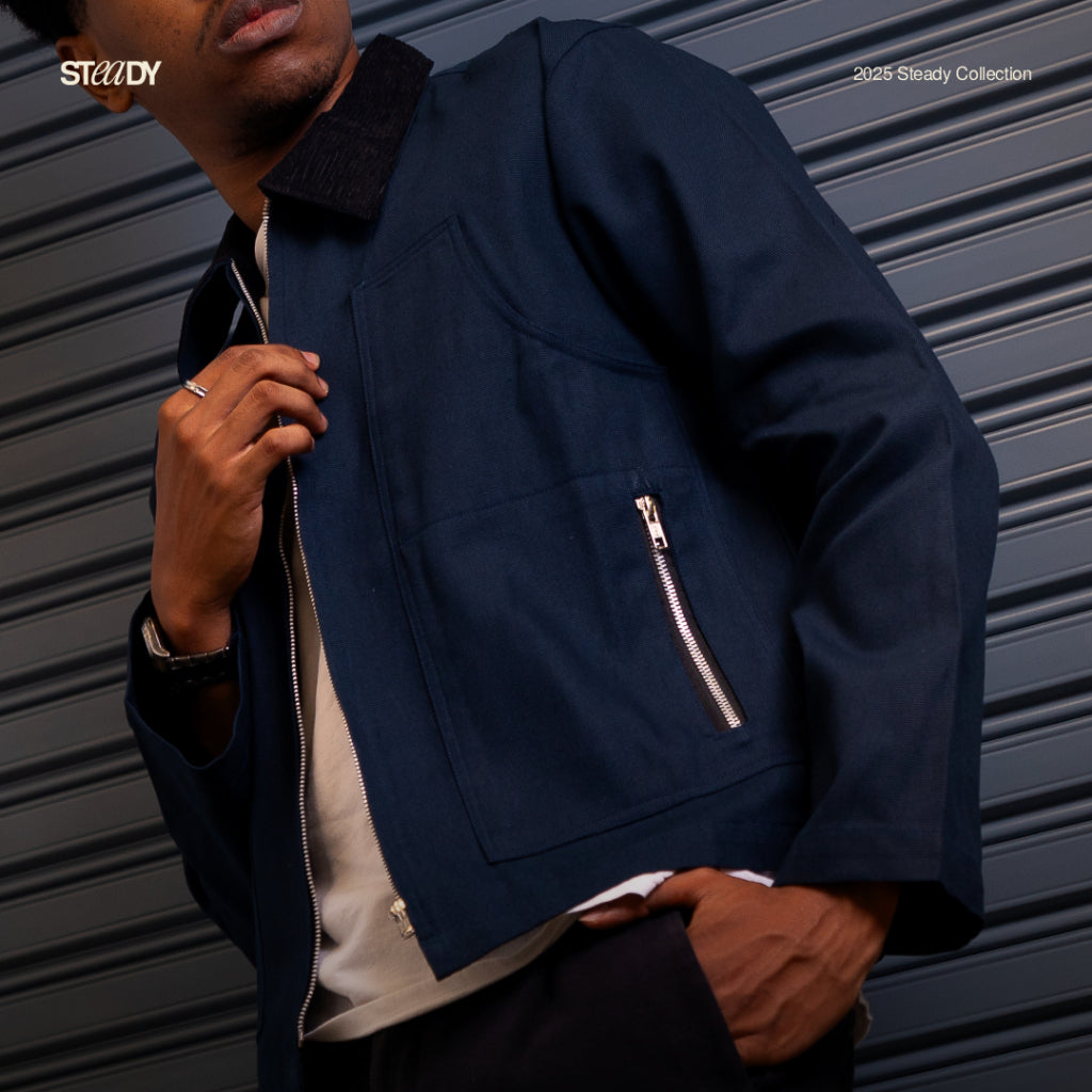 Voight Carpenter Jacket - Navy