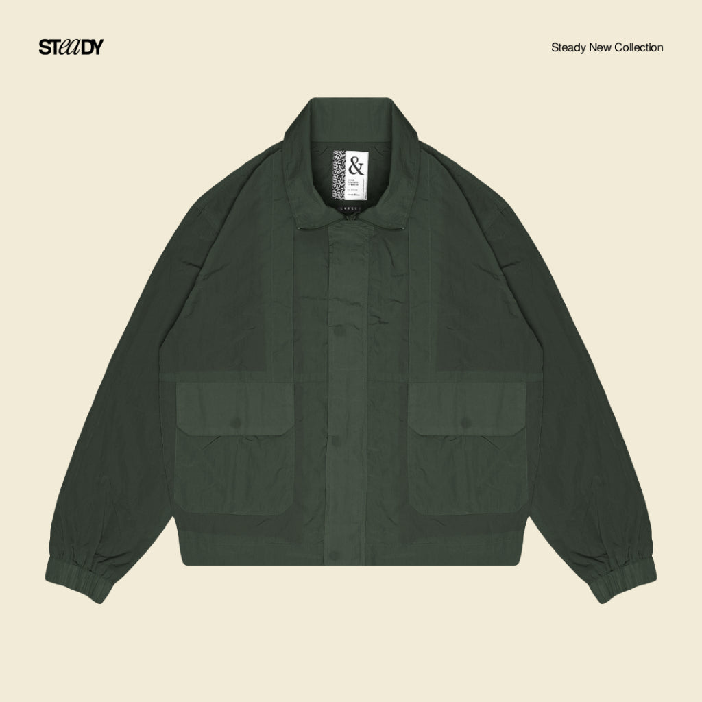 Jack Windbreaker Jacket - Army