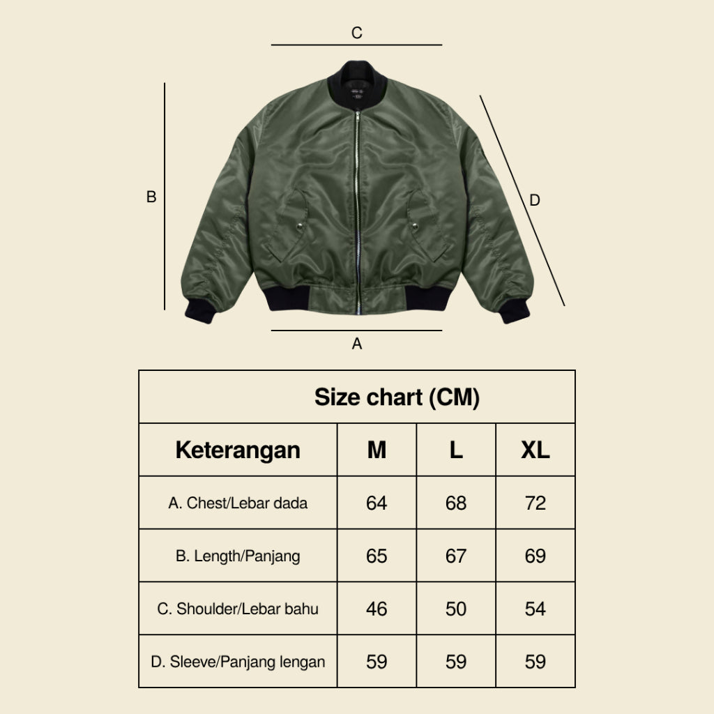 Richard Bomber Jacket MA-1 - Black