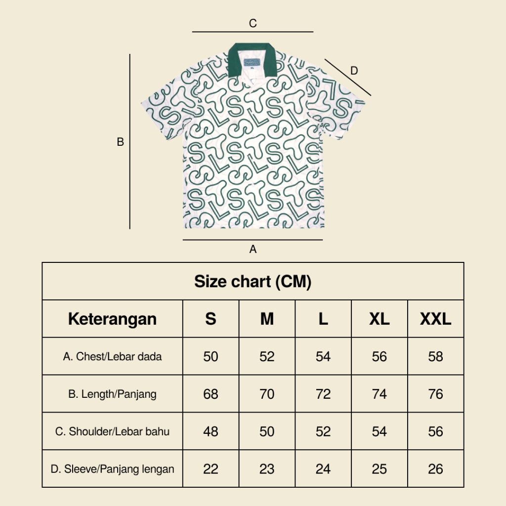 Vacation Pattern Shirt - Navy