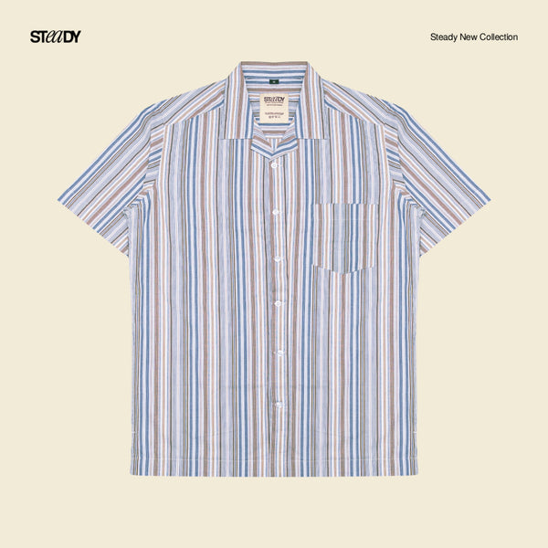 Weber Stripes Bowling Shirt