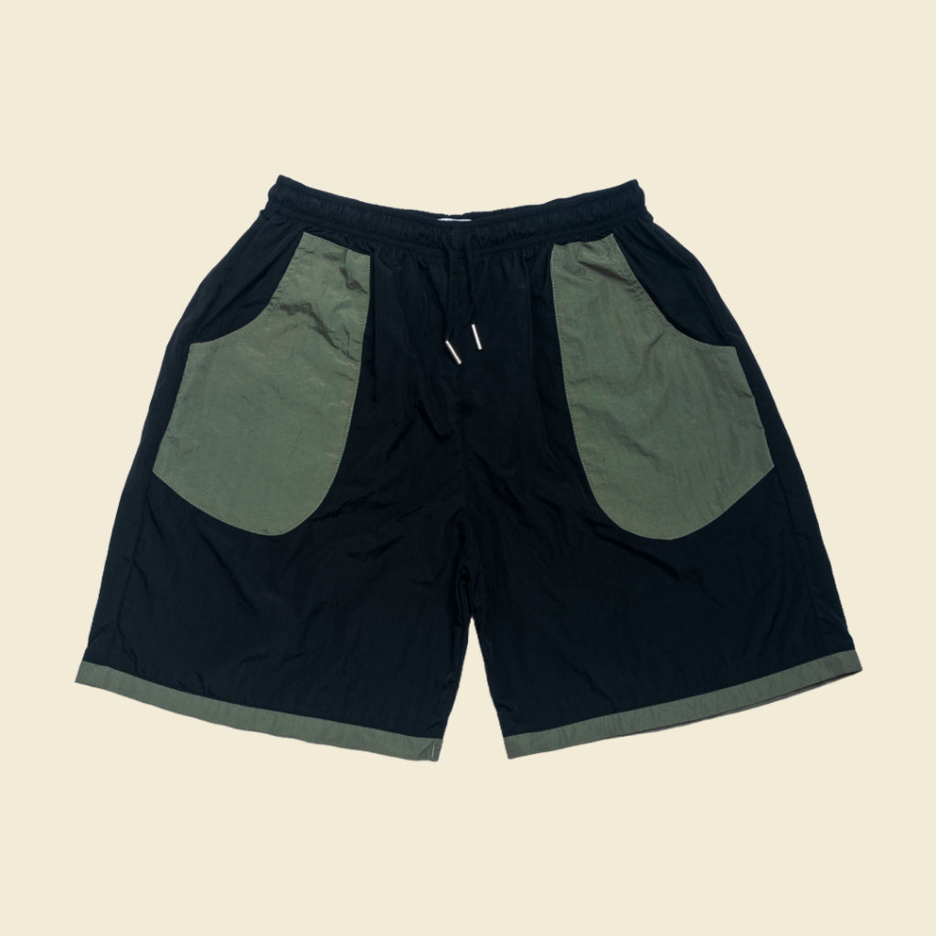 Cargo Short Pants - Black Army