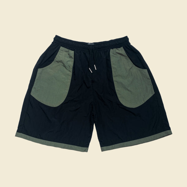 Cargo Short Pants - Black Army