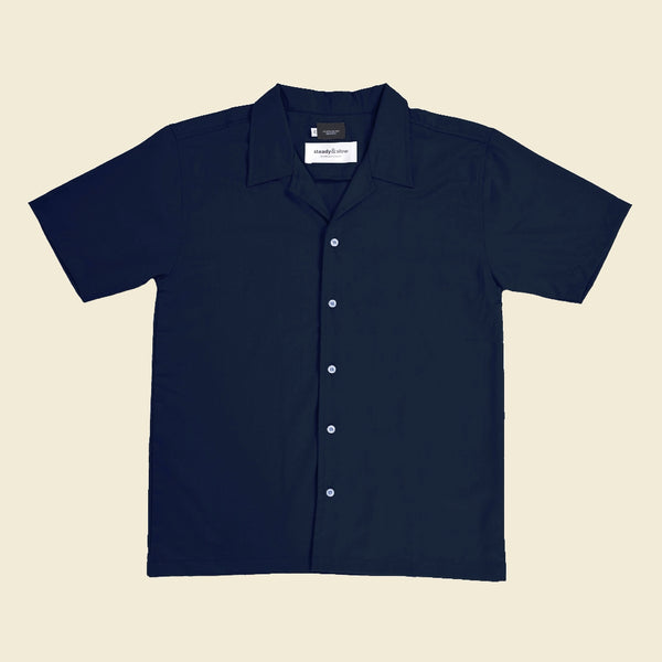 Tony Bowling Shirt - Navy